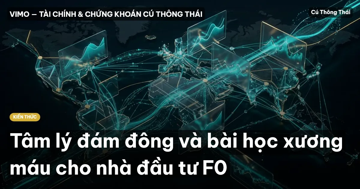 Tâm lý đám đông và bài học xương máu cho nhà đầu tư F0