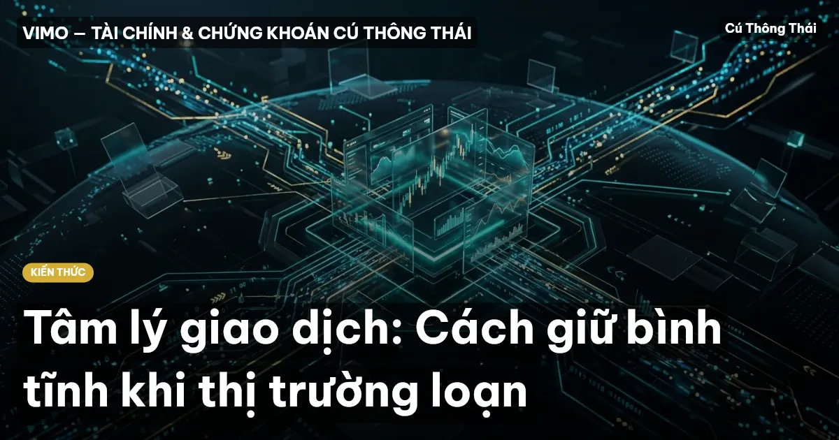 Tâm lý giao dịch: Cách giữ bình tĩnh khi thị trường loạn