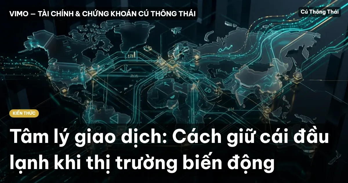 Tâm lý giao dịch: Cách giữ cái đầu lạnh khi thị trường biến động