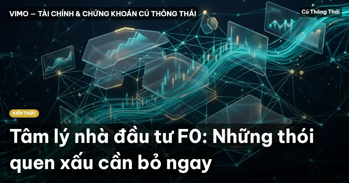 Tâm lý nhà đầu tư F0: Những thói quen xấu cần bỏ ngay