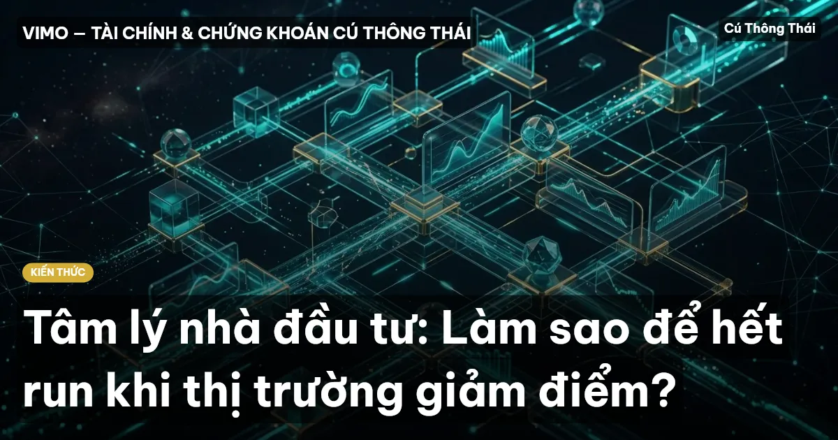 Tâm lý nhà đầu tư: Làm sao để hết run khi thị trường giảm điểm?