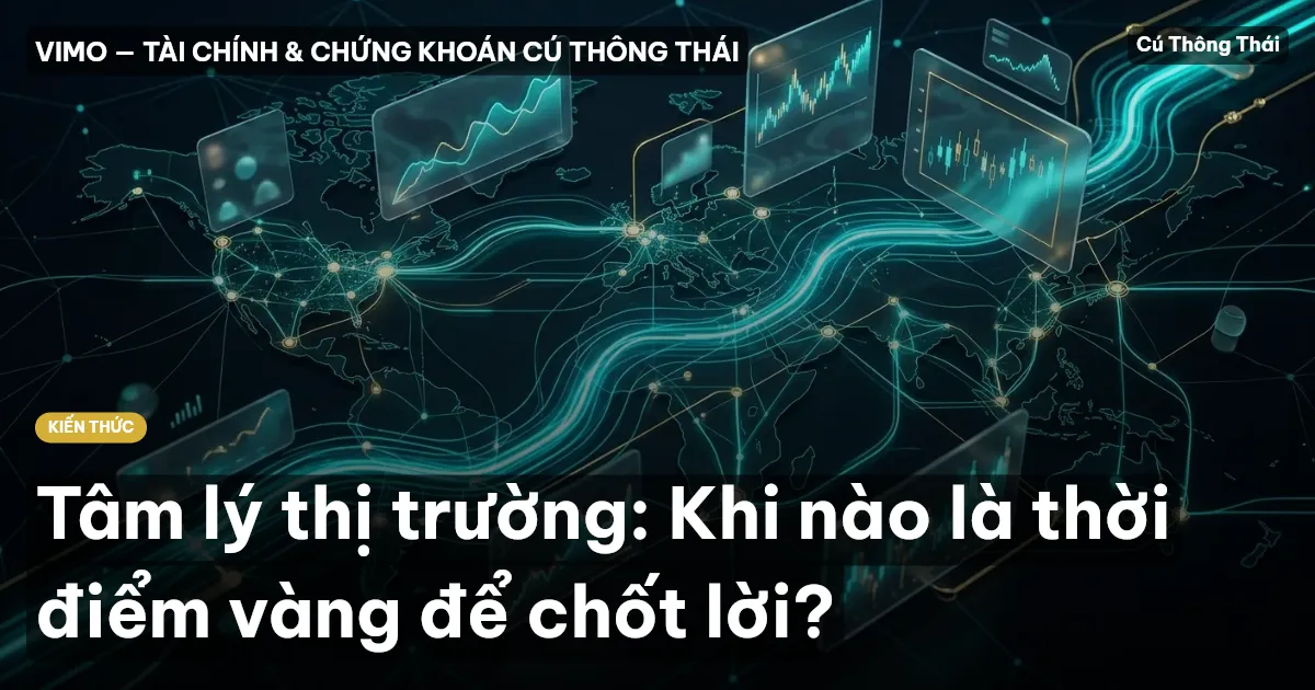 Tâm lý thị trường: Khi nào là thời điểm vàng để chốt lời?