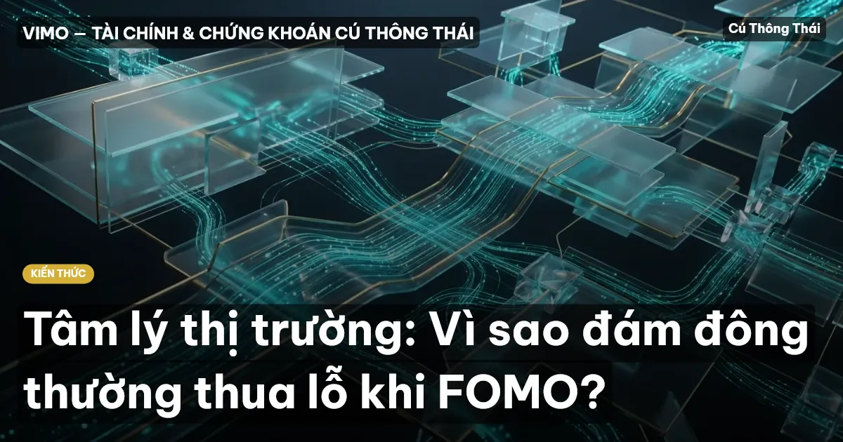 Tâm lý thị trường: Vì sao đám đông thường thua lỗ khi FOMO?