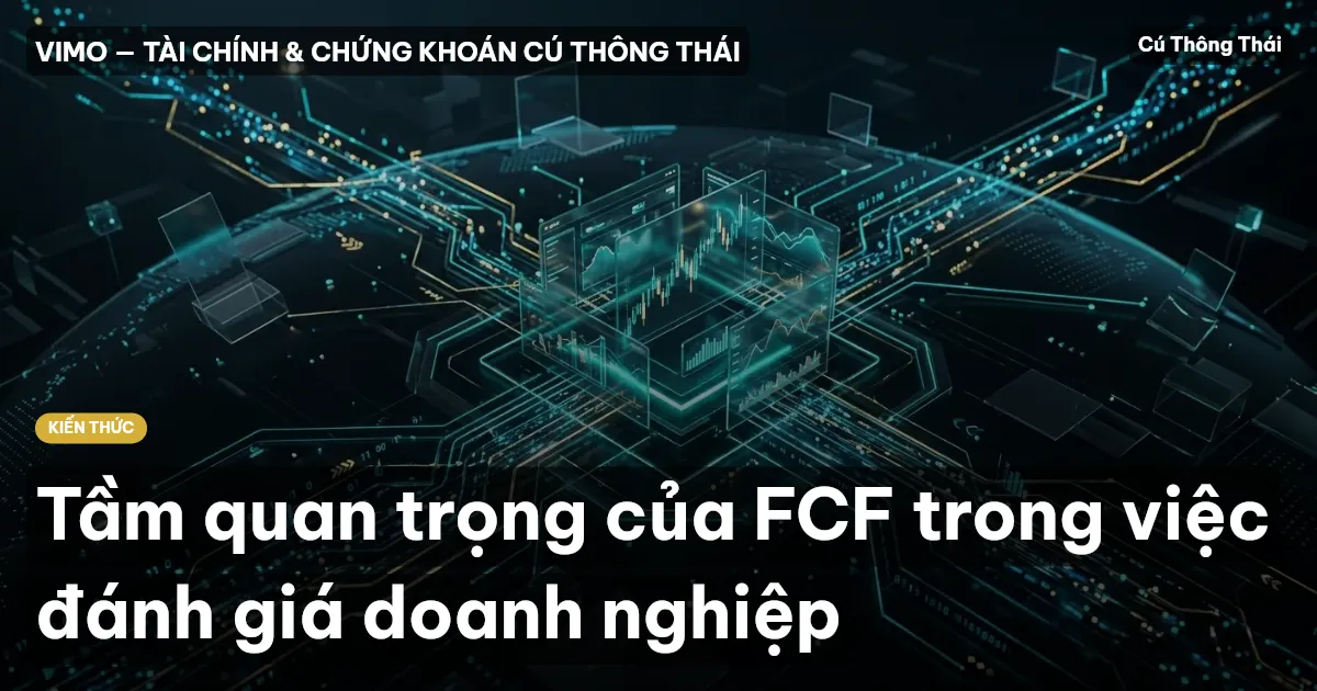 Tầm quan trọng của FCF trong việc đánh giá doanh nghiệp