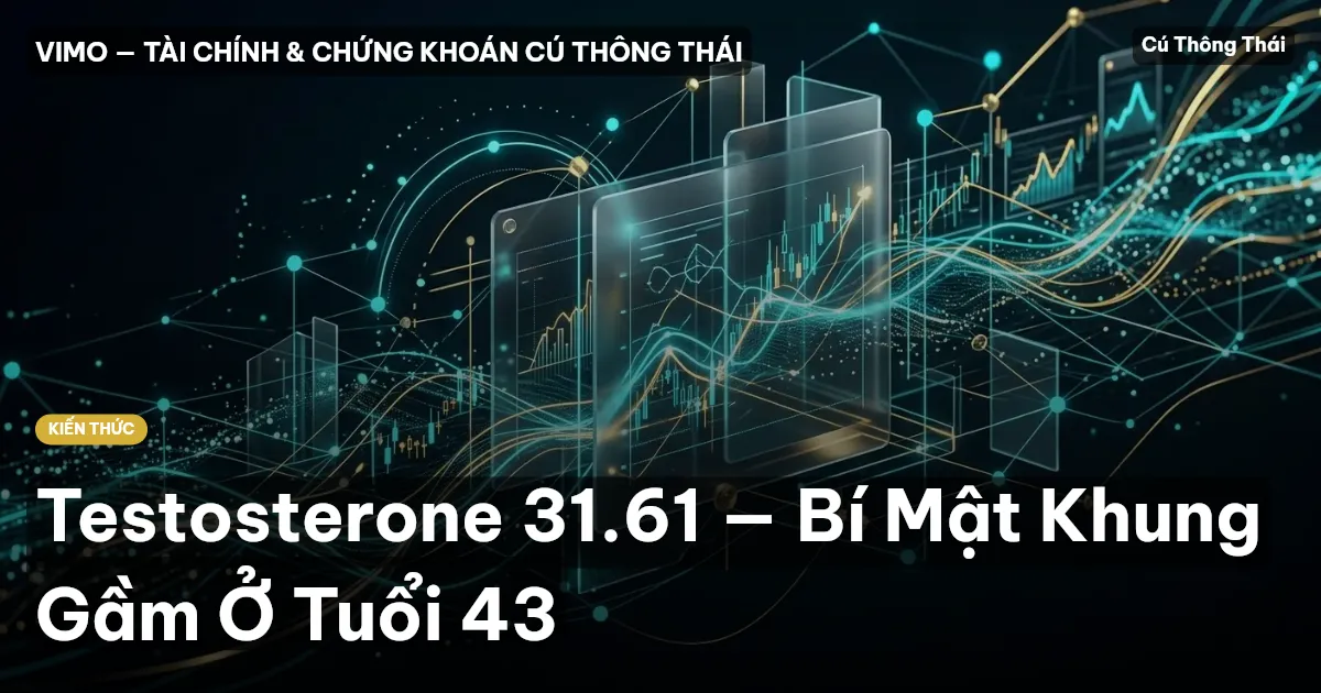 Testosterone 31.61 — Bí Mật Khung Gầm Ở Tuổi 43