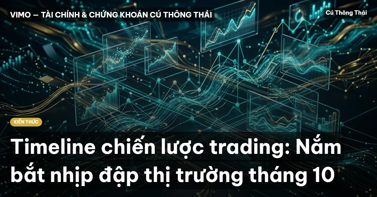 Timeline chiến lược trading: Nắm bắt nhịp đập thị trường tháng 10