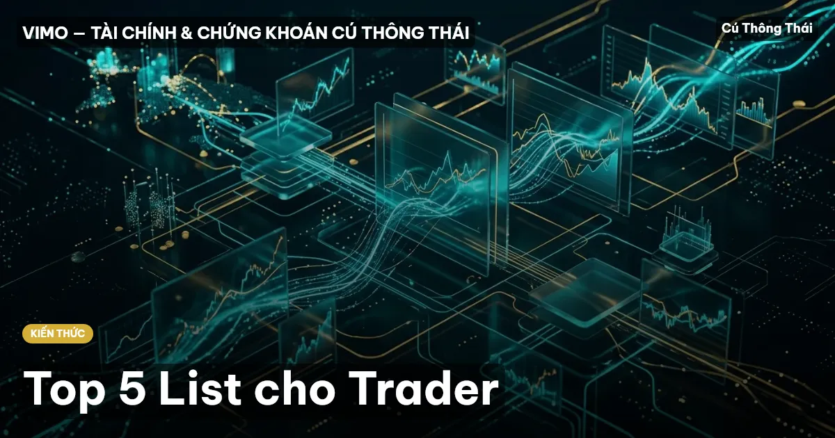 Top 5 List cho Trader
