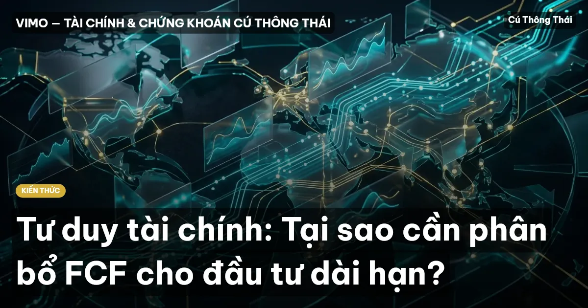Tư duy tài chính: Tại sao cần phân bổ FCF cho đầu tư dài hạn?