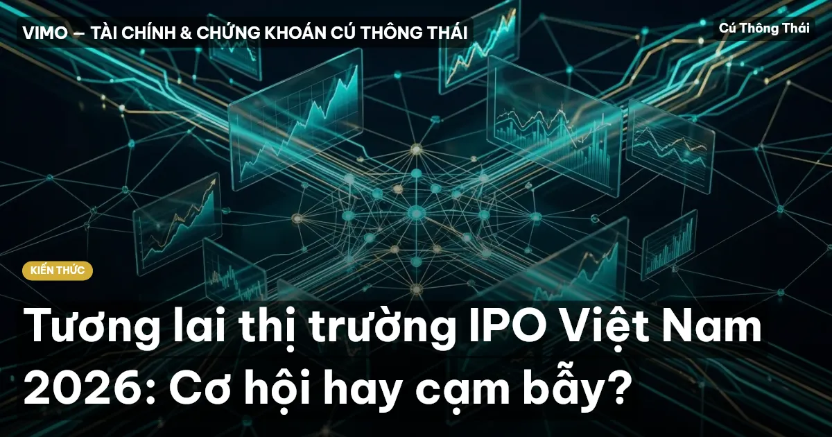 Tương lai thị trường IPO Việt Nam 2026: Cơ hội hay cạm bẫy?