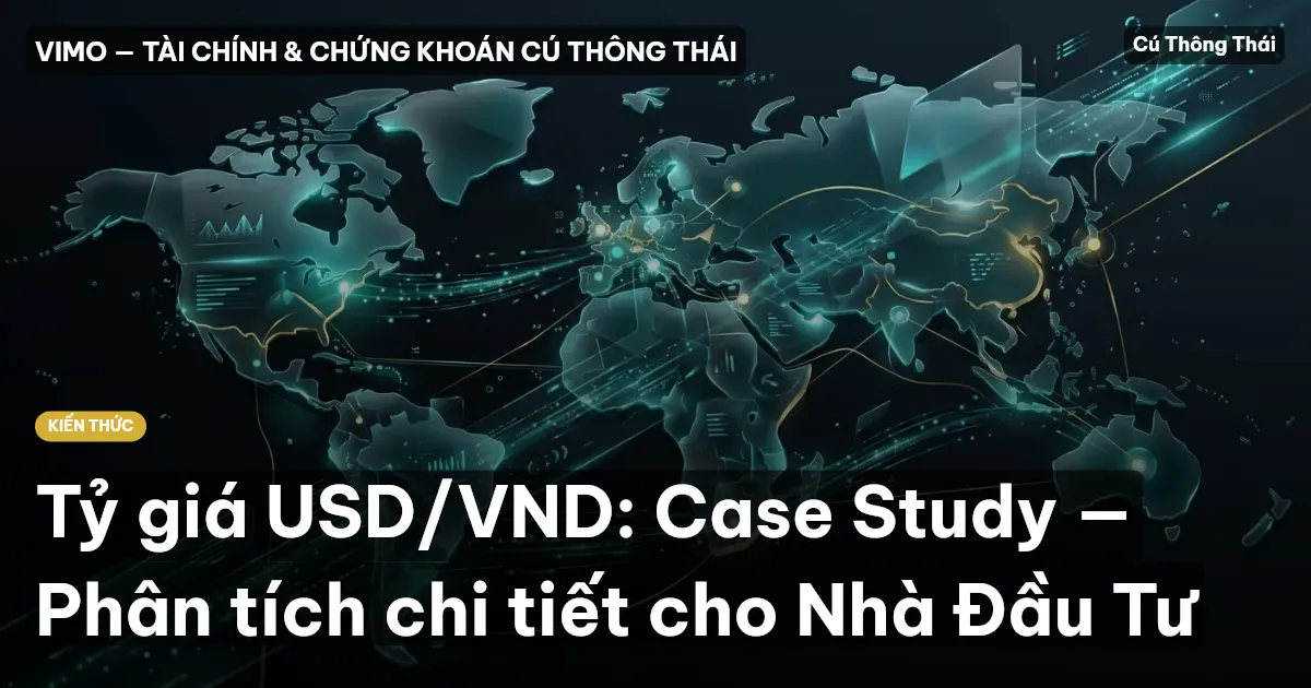 Tỷ giá USD/VND: Case Study — Phân tích chi tiết cho Nhà Đầu Tư