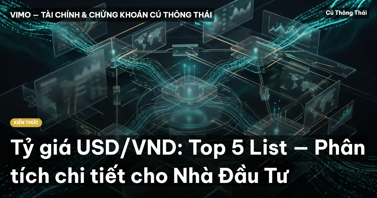 Tỷ giá USD/VND: Top 5 List — Phân tích chi tiết cho Nhà Đầu Tư
