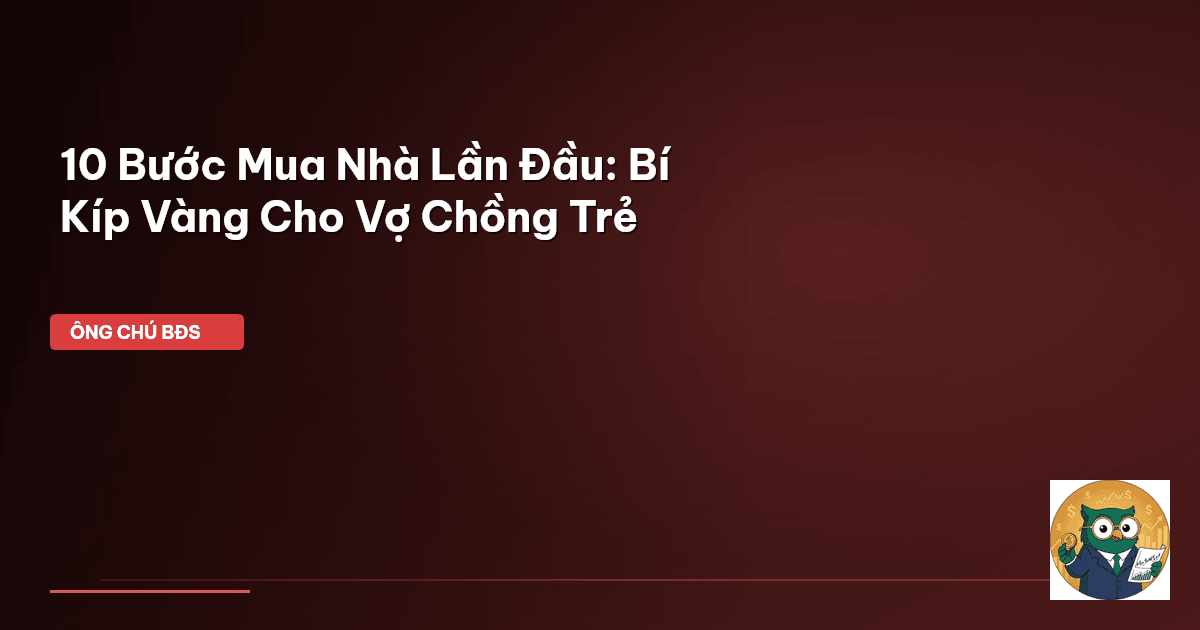 lần đầu mua nhà