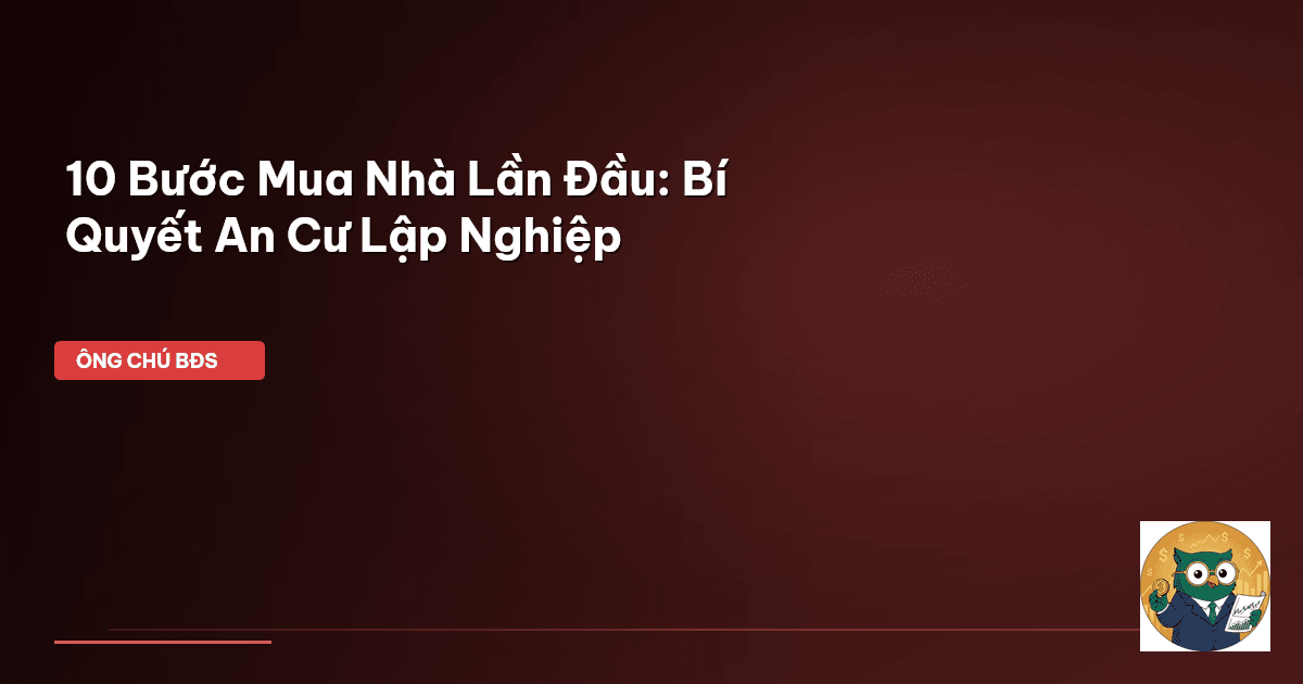 mua nhà lần đầu