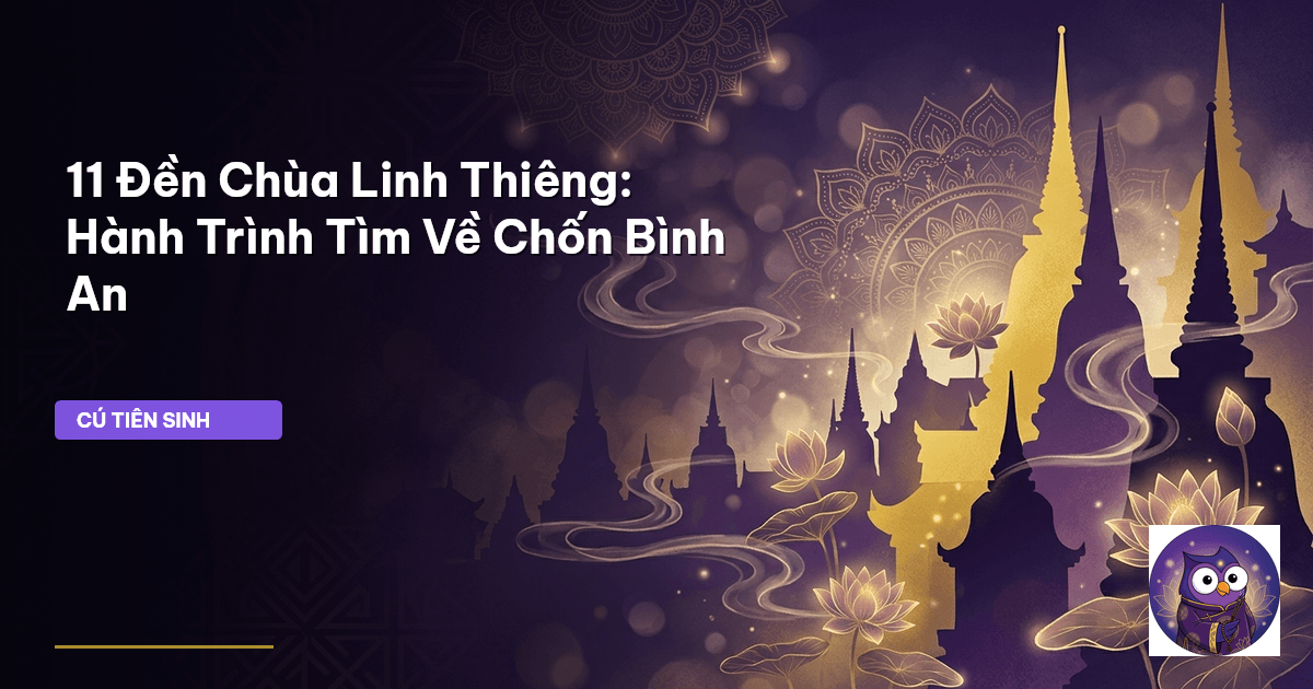đền chùa linh thiêng