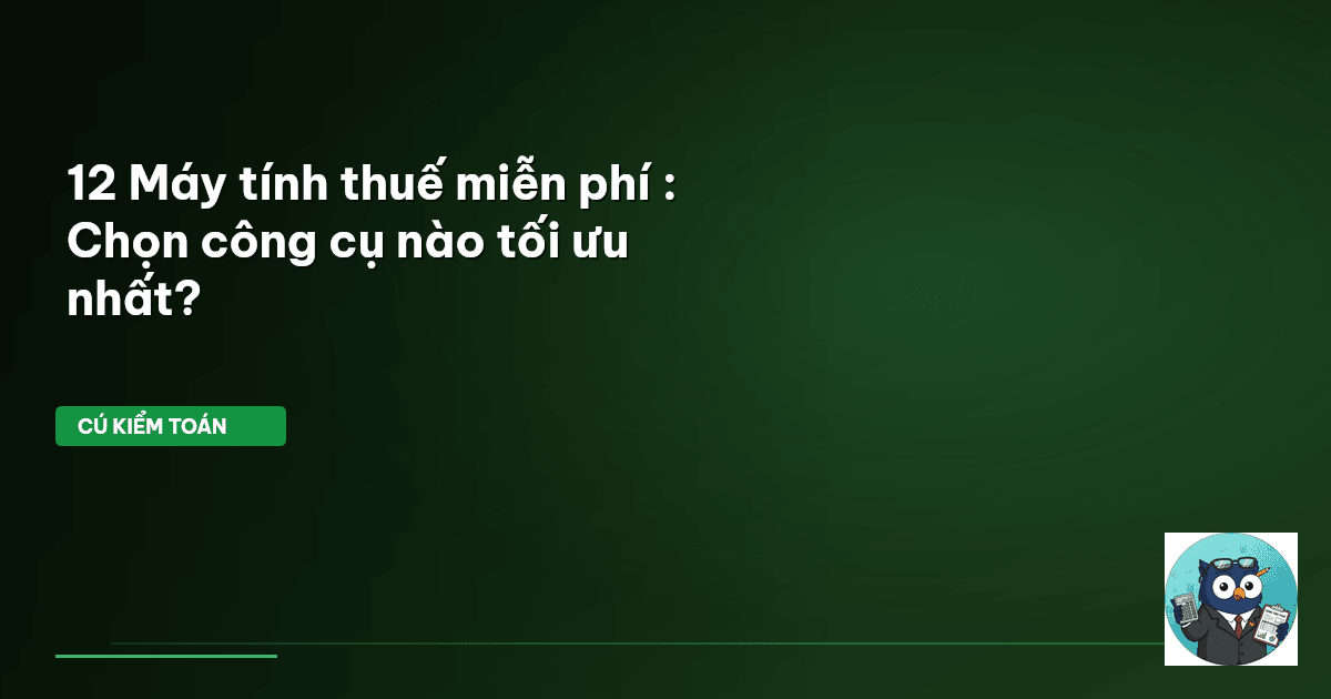 máy tính thuế