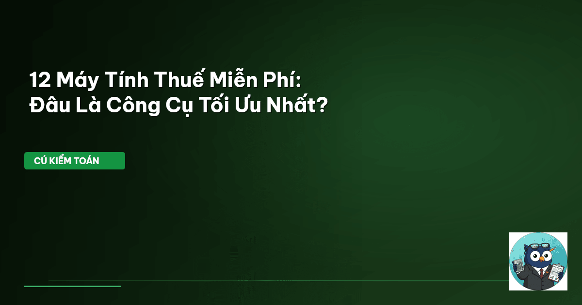 máy tính thuế