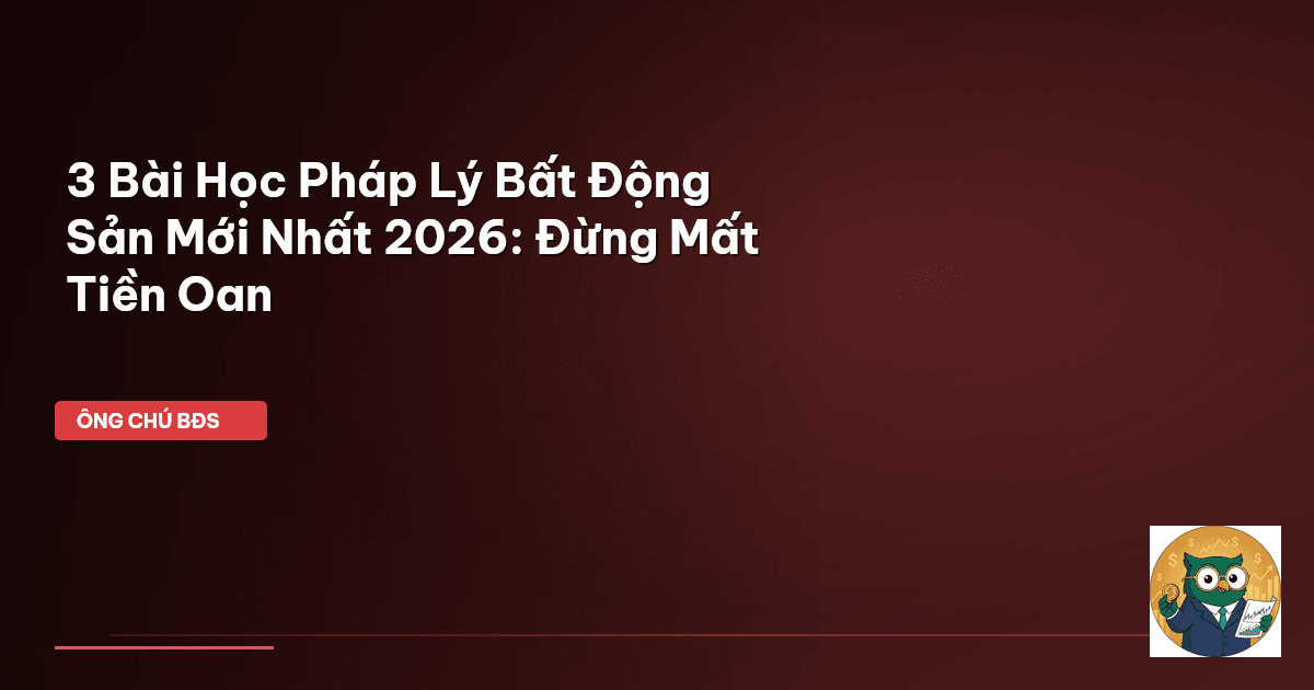 pháp lý bất động sản