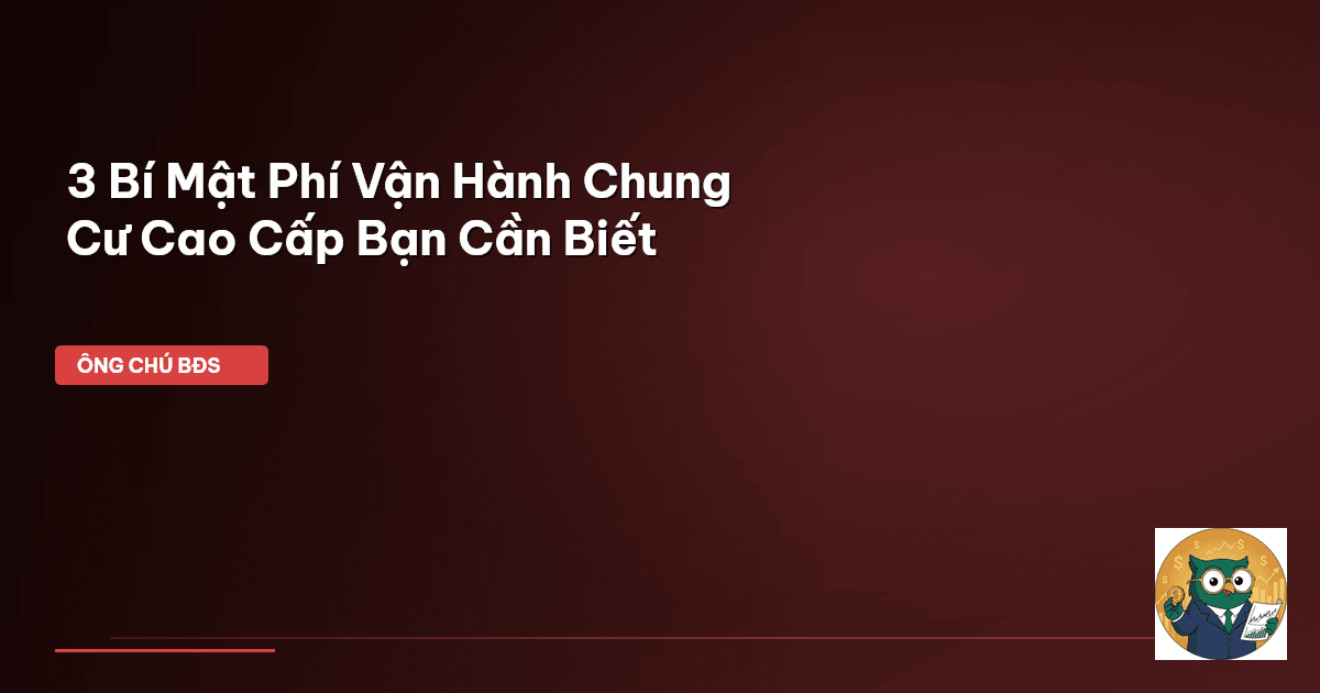 phí bảo trì chung cư