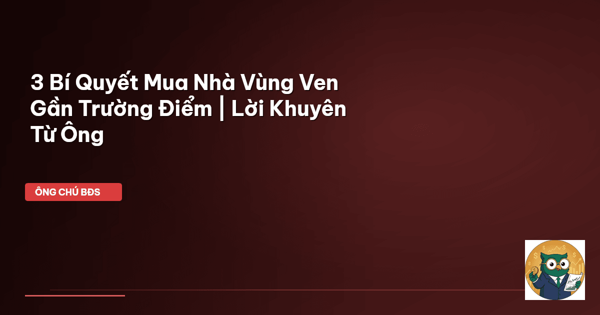 mua nhà vùng ven