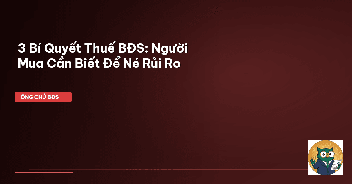 thuế BĐS