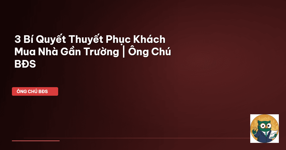 mua nhà gần trường
