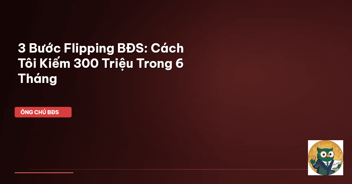 flipping bất động sản