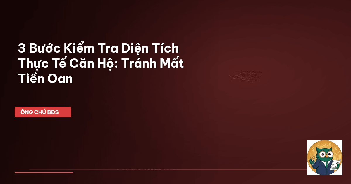 diện tích căn hộ