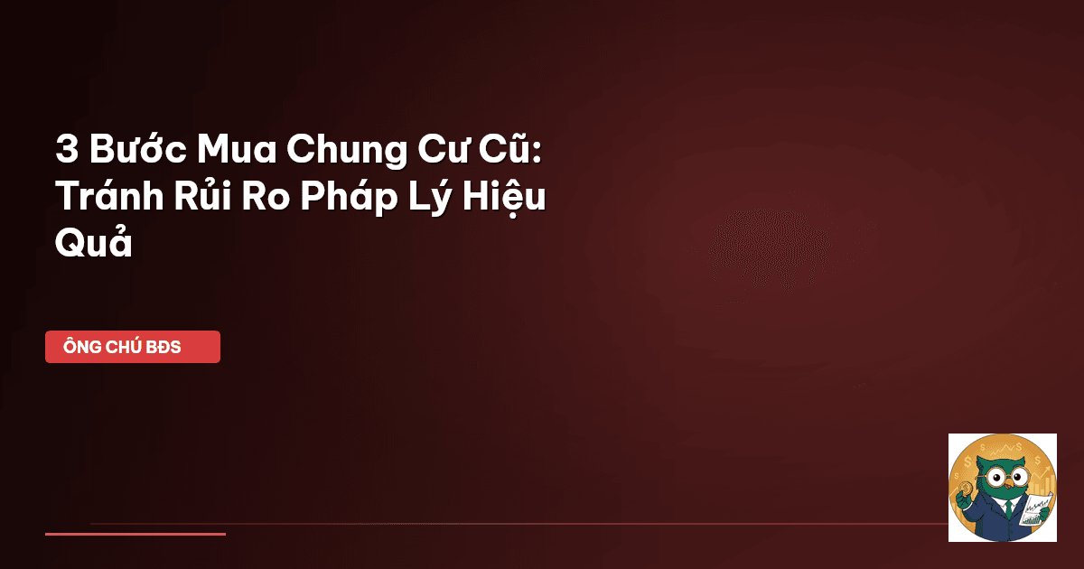 mua chung cư cũ