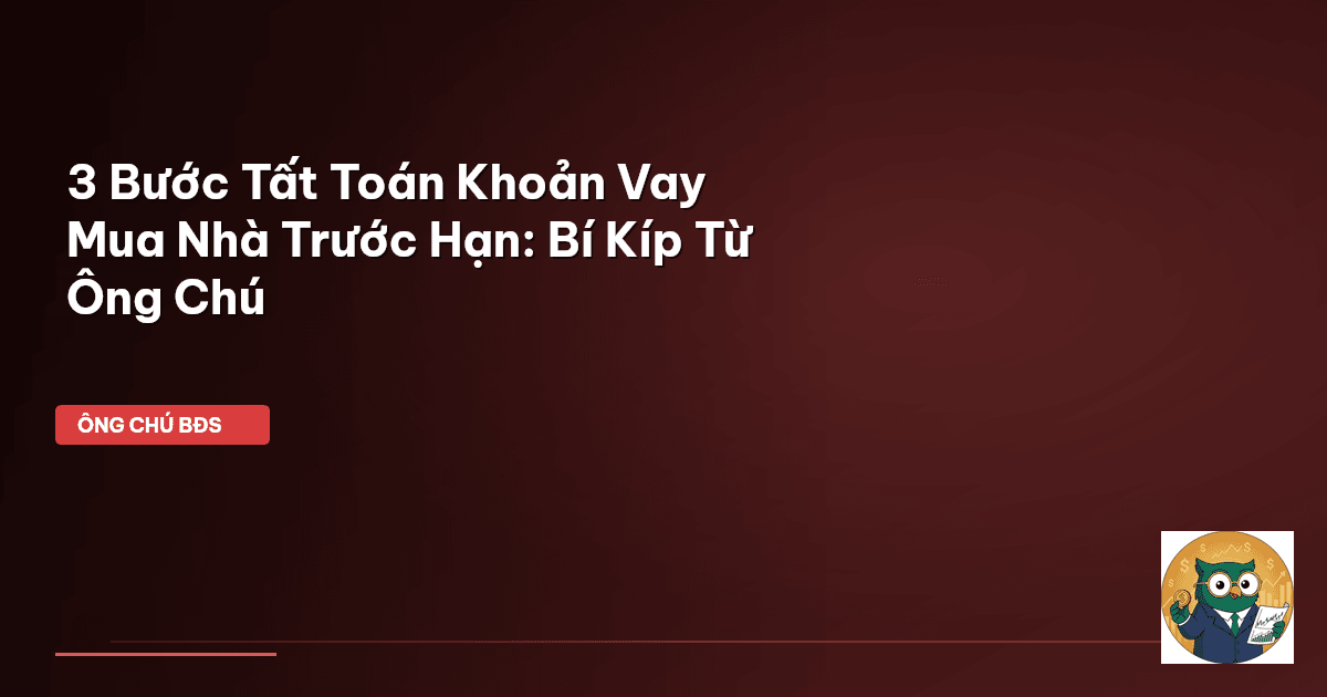 tất toán khoản vay