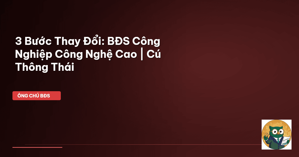 bất động sản công nghiệp