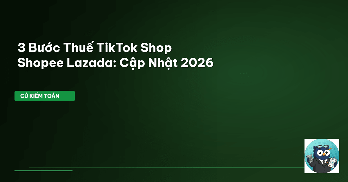 thuế tiktok shop