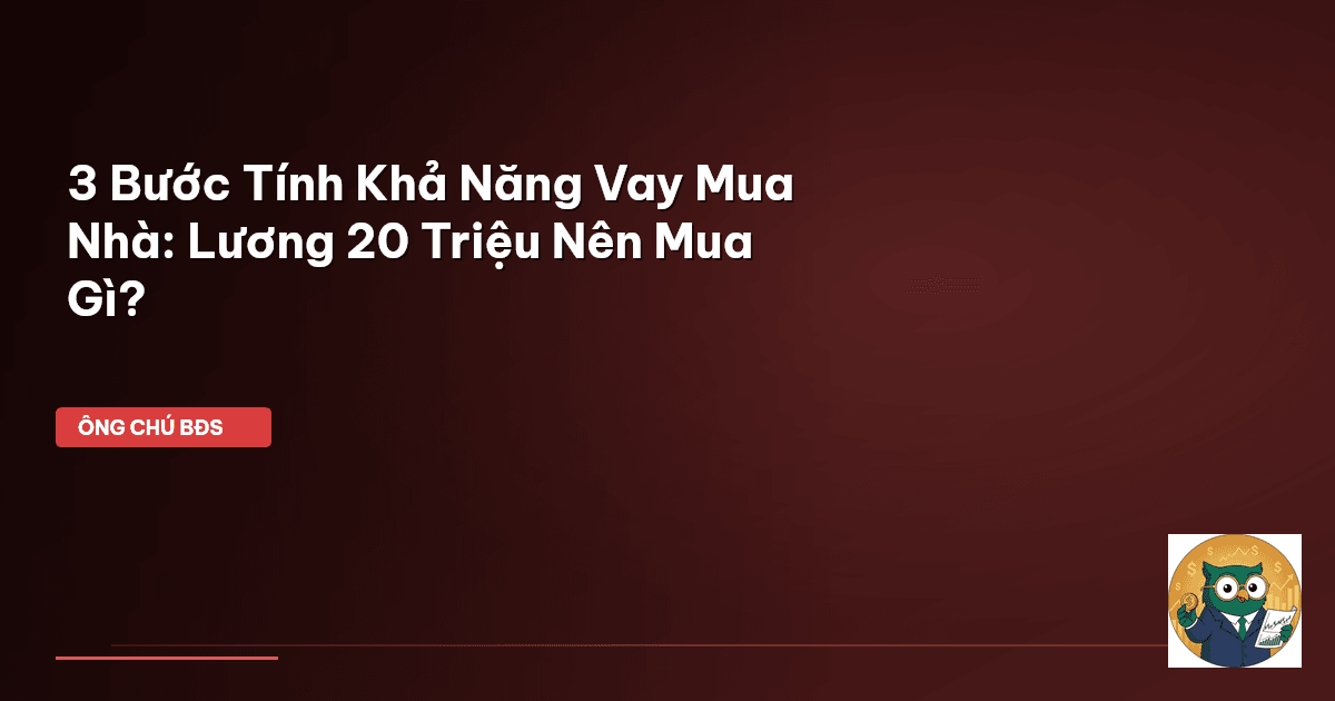 vay mua nhà