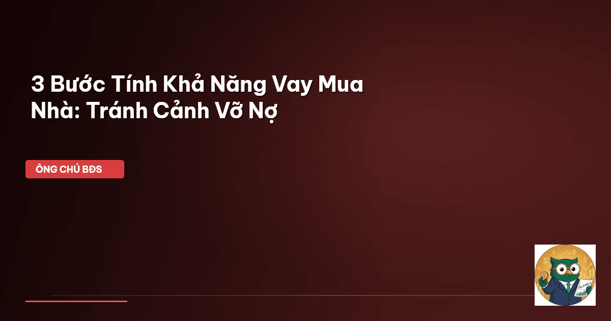 vay mua nhà