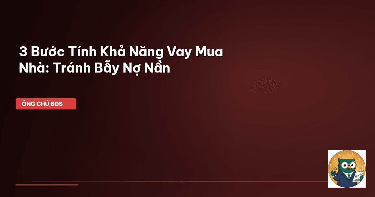 vay mua nhà