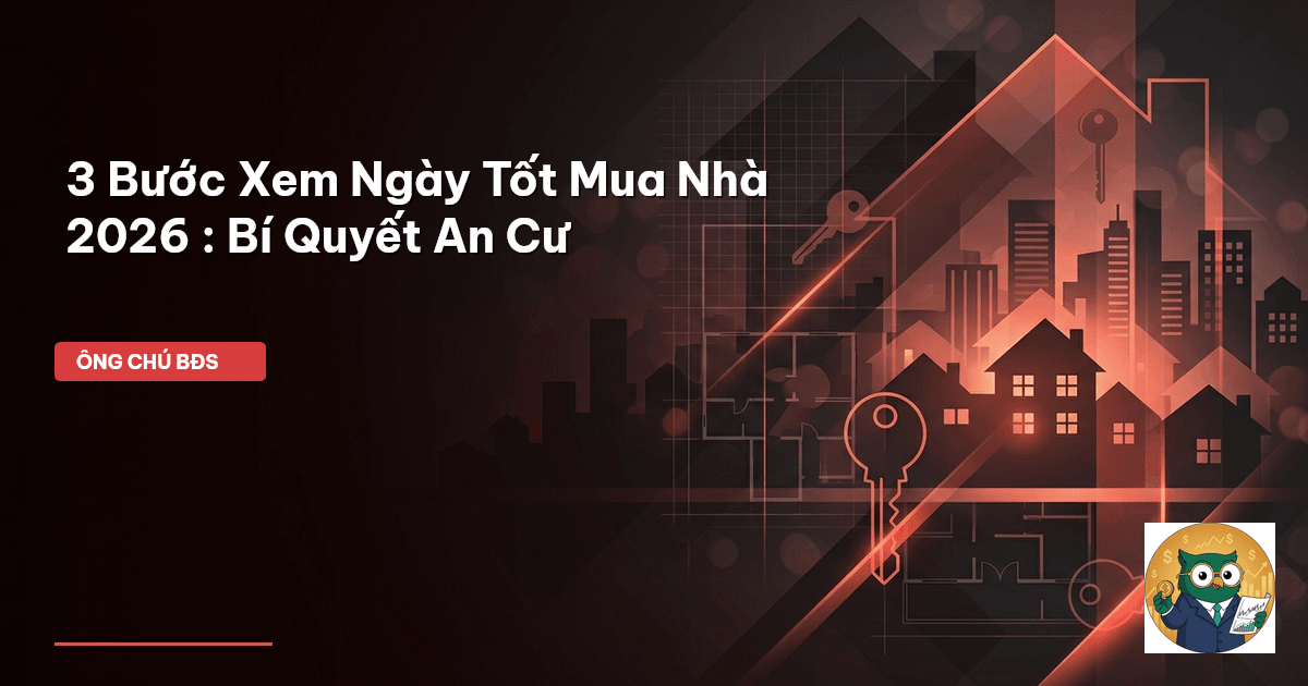 xem ngày tốt mua nhà 2026