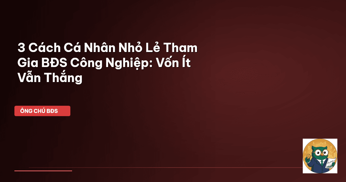 bất động sản công nghiệp