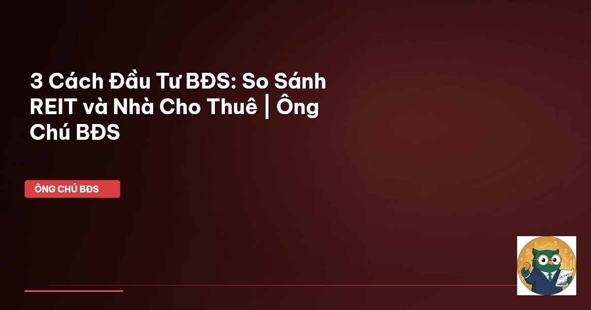 đầu tư REIT