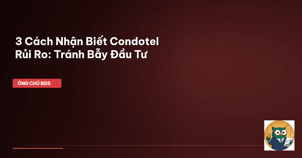 condotel rủi ro