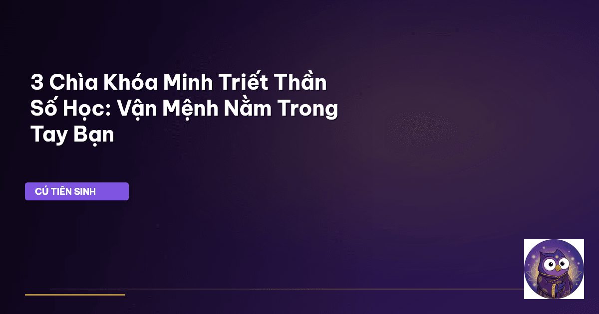 Thần Số Học