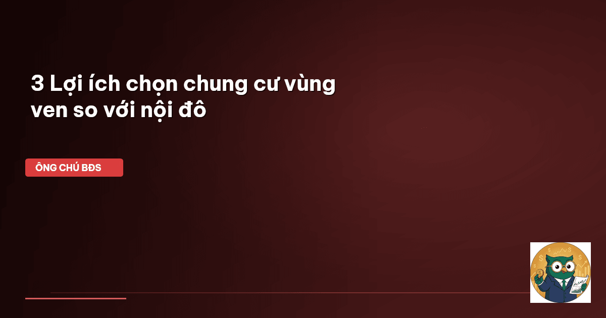 chung cư nội đô