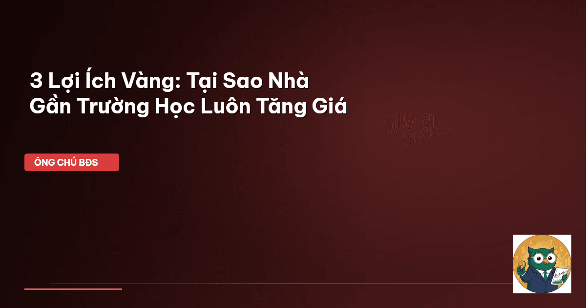 mua nhà gần trường học
