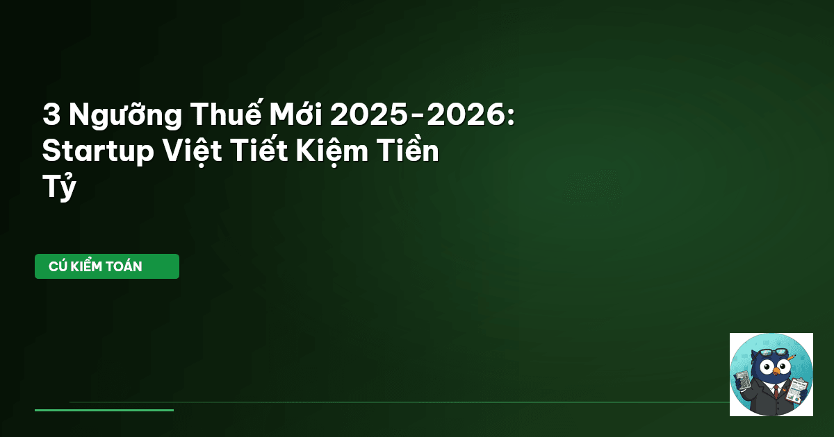 thuế startup 2025