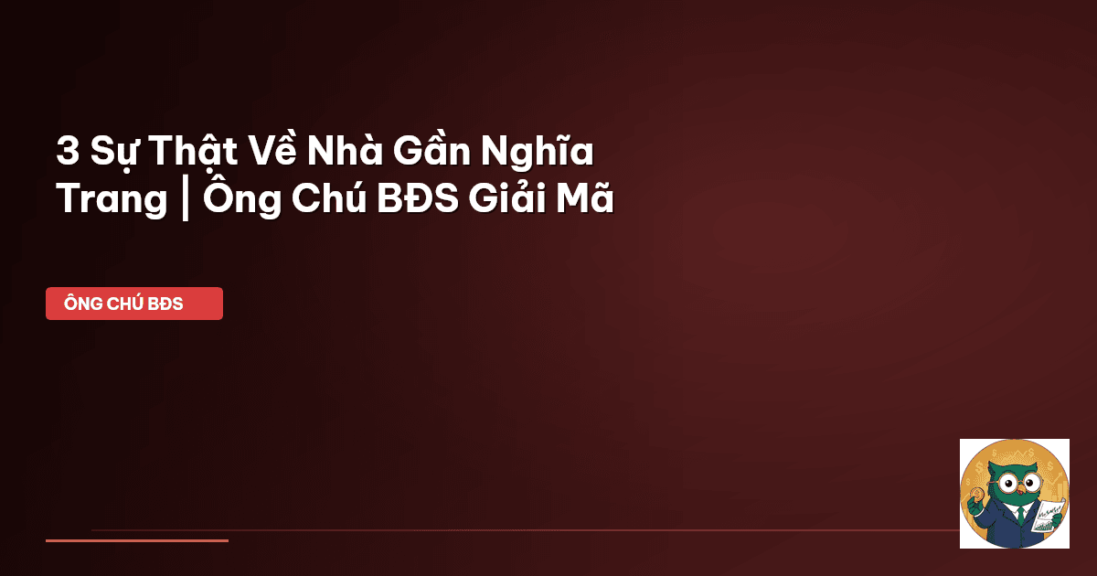 mua nhà gần nghĩa trang