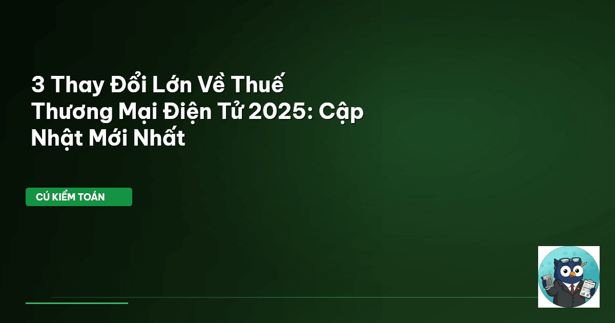 thuế thương mại điện tử