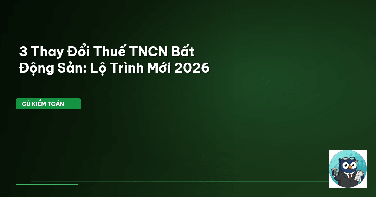 thuế TNCN chuyển nhượng bất động sản