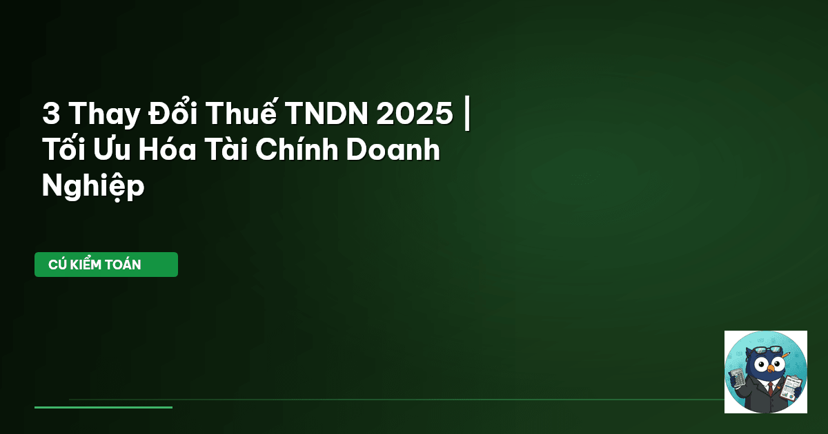 thuế TNDN 2025