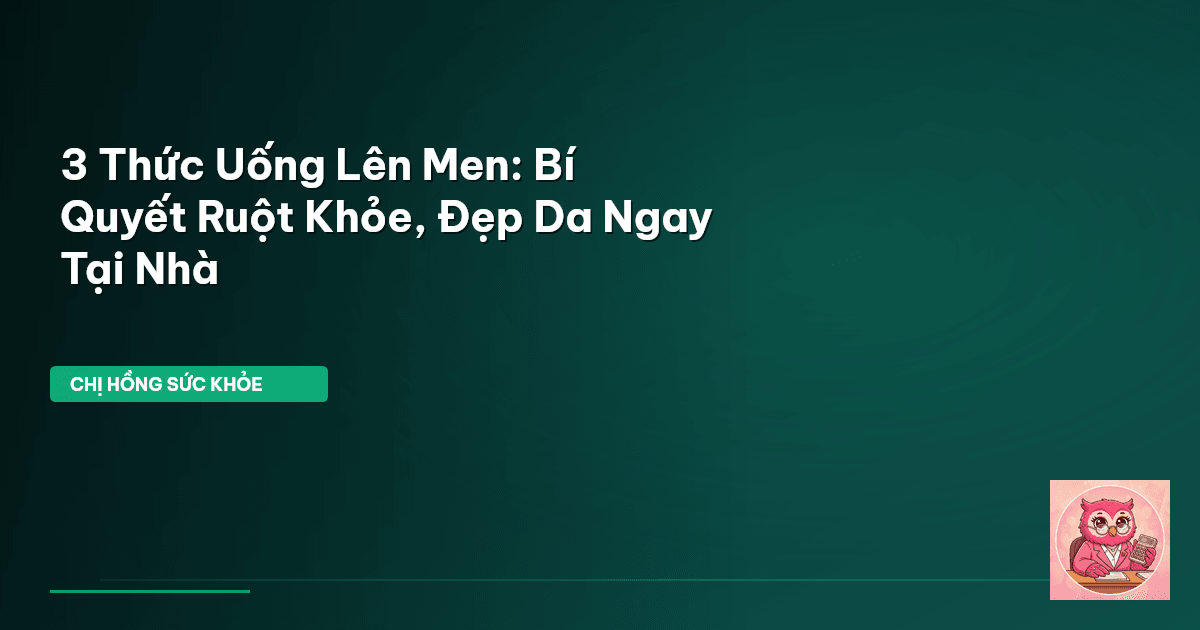đồ uống lên men