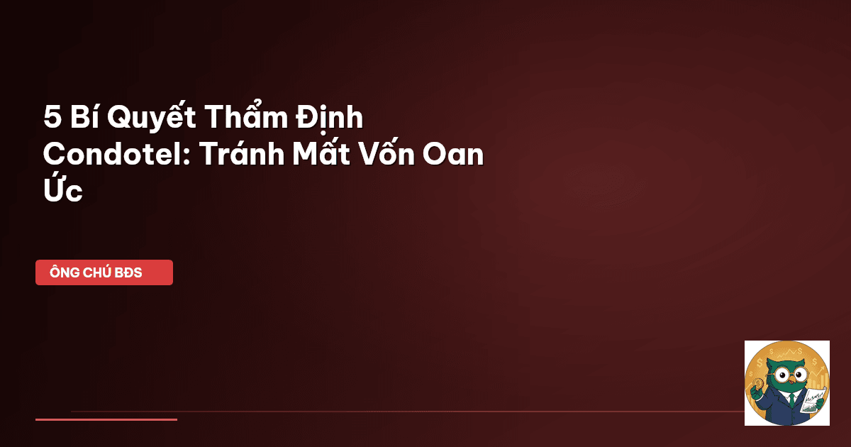 thẩm định condotel