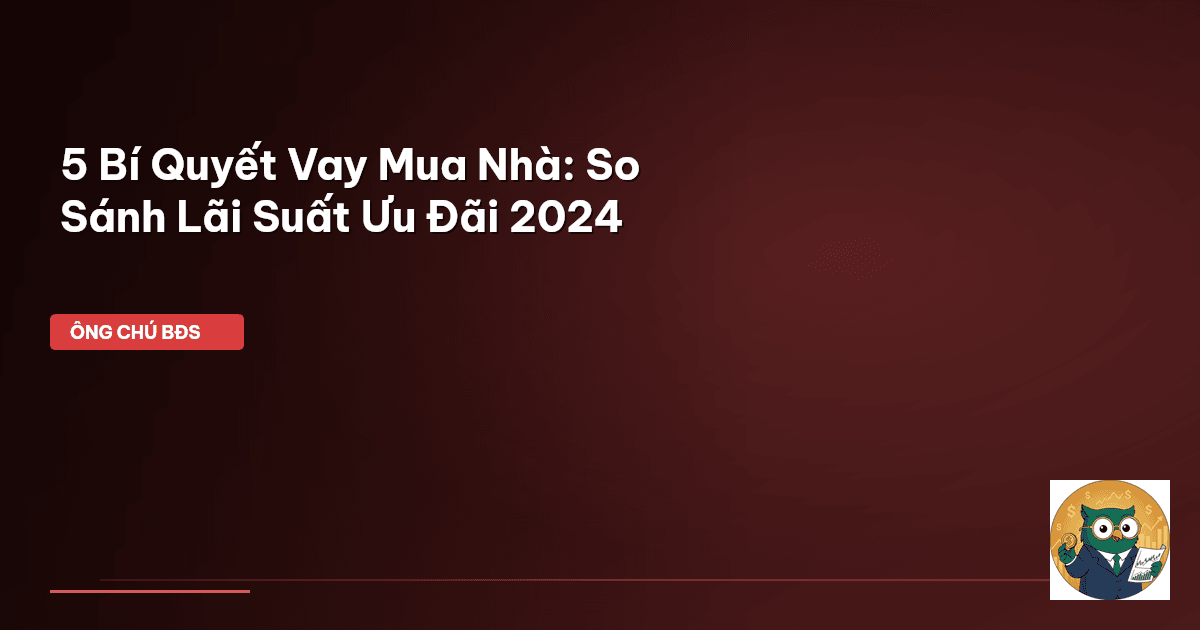 vay mua nhà
