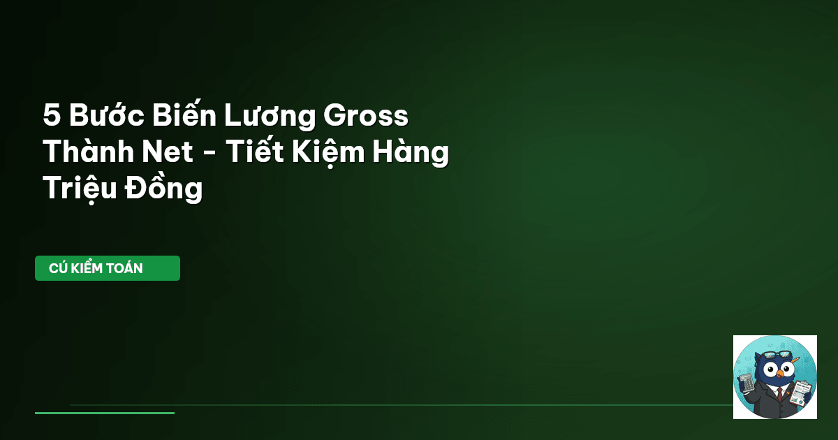 lương gross net